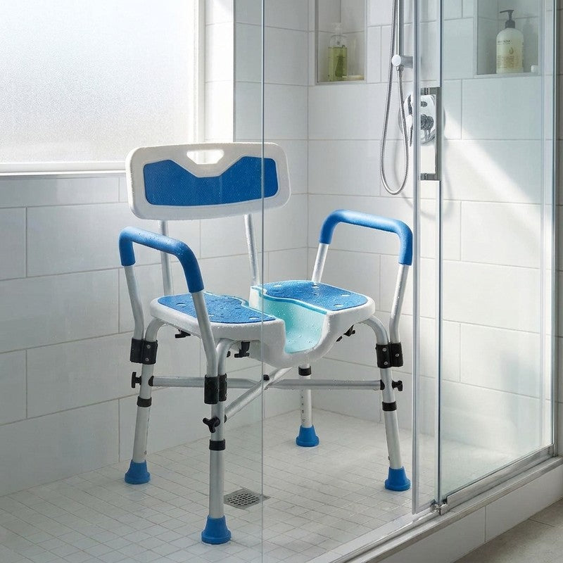Scaun de dus NextWave®, reglabil pe inaltime, cu spatar, cotiere si sezut moale captusit cu EVA, scaun de b — beneficii cheie