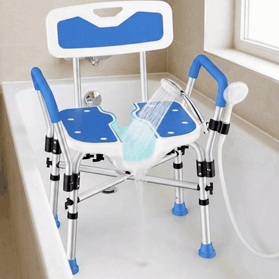 Scaun de dus NextWave®, reglabil pe inaltime, cu spatar, cotiere si sezut moale captusit cu EVA, scaun — problemă și soluție