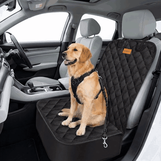 Husa scaun auto protectie si transport animale NextWave®️, caini si pisici ofera protectie scaun fata, — problemă și soluție