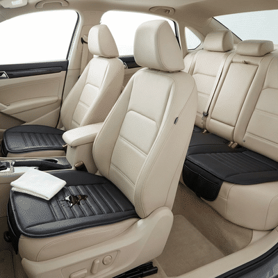 Set 2 Huse scaun auto fata universala si 1 husa bancheta NextWave®️, ofera protectie pentru sezut scaun — problemă și soluție