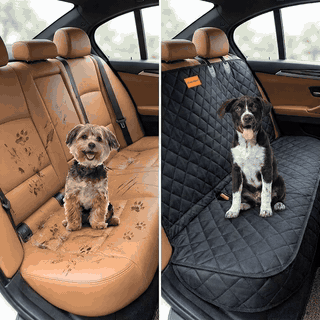Husa scaune auto protectie si transport animale NextWave®️, Universala, pentru caini si pisici de toate — problemă și soluție