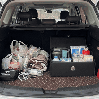 Organizator portbagaj auto Premium NextWave®️, Multifunctional, Pliabil, Rezistent, Manere Laterale, Pr — problemă și soluție
