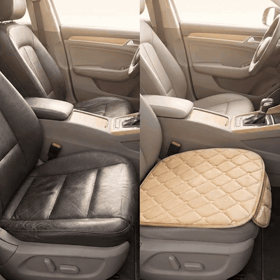 Set huse pentru scaune auto NextWave®️, perne pentru sezut cu protectie antiderapanta si buzunare front — problemă și soluție