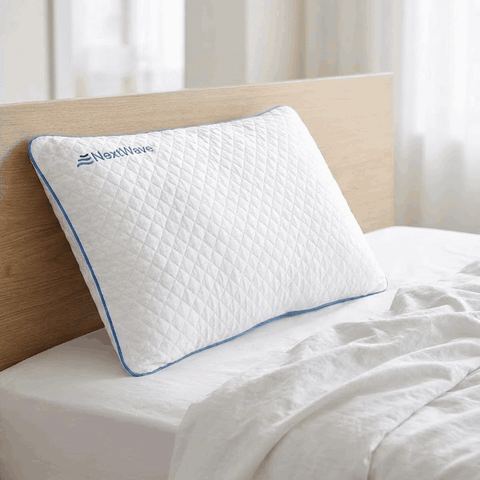 Fata de Perna pentru Perna Ortopedica NextWave®, Husa Detasabila Lavabila, Compatibila 60x40 cm, pentru — problemă și soluție