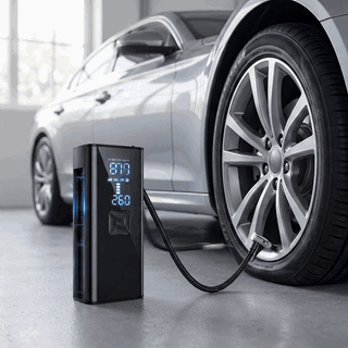 Compresor Auto Portabil Digital NextWave cu accumulator, 150PSI/10 Bari, Baterie Reincarcabila, pentru — problemă și soluție