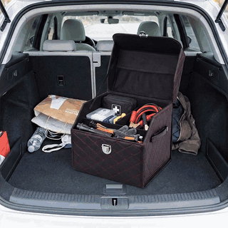 Organizator portbagaj auto Premium NextWave®️, Multifunctional, Pliabil, Rezistent, Manere Laterale, Pr — problemă și soluție