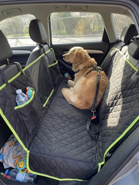Husa scaune auto protectie si transport animale extinsa NextWave®️, insertie 3 placi pentru caini, pisici de — testimonial 1