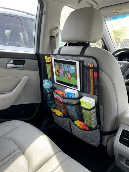 Huse Auto pentru spatarul scaunelor din fata NextWave®, Protectie spatar pentru masina, Organizator auto rezi — testimonial 1