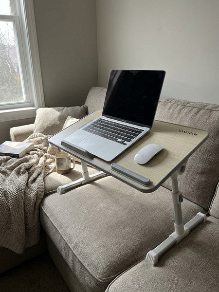 Masa Laptop Pliabila NextWave®, Ventilator Racire USB, Inclinare Ajustabila, Suport Reglabil pentru Pat si Ca — testimonial 1