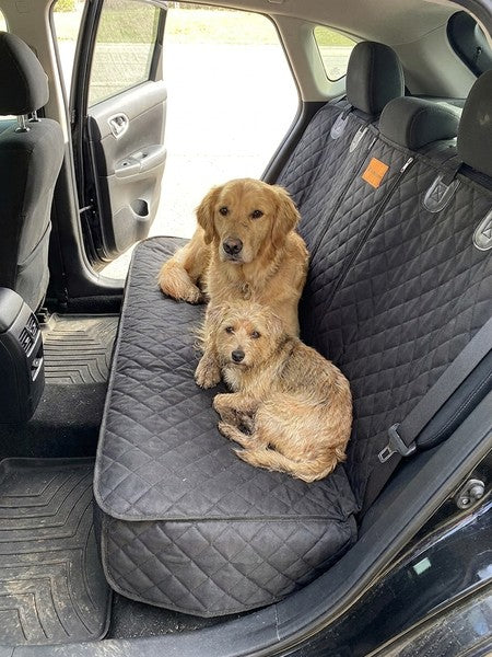 Husa scaune auto pentru transport animale NextWave®️, universala, caini si pisici, taxi, ride sharing, ofera — testimonial 1