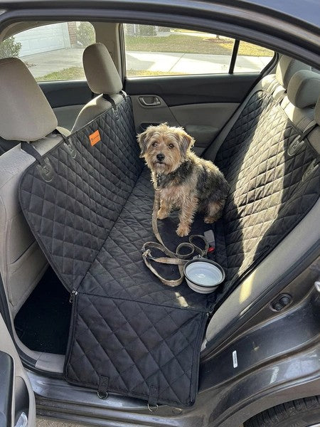 Husa scaune auto protectie si transport animale NextWave®️, Universala, pentru caini si pisici de toate talii — testimonial 1