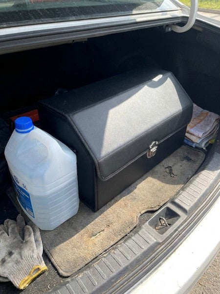 Organizator portbagaj auto Premium NextWave®️, Multifunctional, Pliabil, Rezistent, Manere Laterale, Prindere — testimonial 1