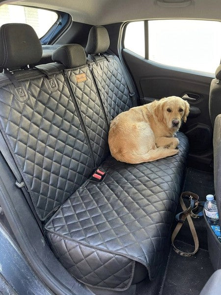 Husa scaune auto protectie si transport animale NextWave®️, universala, taxi, ride sharing, caini, pisici ofe — testimonial 1