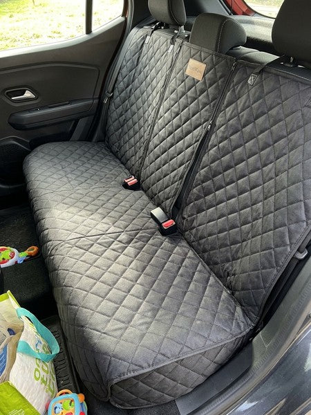 Husa scaune auto protectie si transport animale NextWave®️, universala, taxi, ride sharing, caini, pisici ofe — testimonial 1