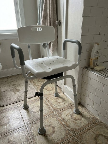 Scaun de dus NextWave®, rotativ la 360°, reglabil pe inaltime, cu spatar si cotiere, cadru rezistent din alum — testimonial 1