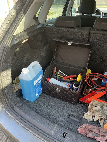 Organizator portbagaj auto Premium NextWave®️, Multifunctional, Pliabil, Rezistent, Manere Laterale, Prindere — testimonial 1