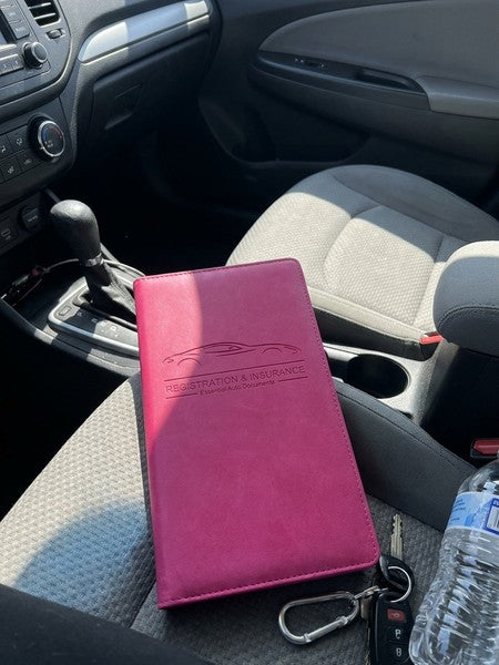 Organizator documente auto NextWave®️, port-document pentru inmatriculare si asigurare, mapa pliabila cu buzu — testimonial 1