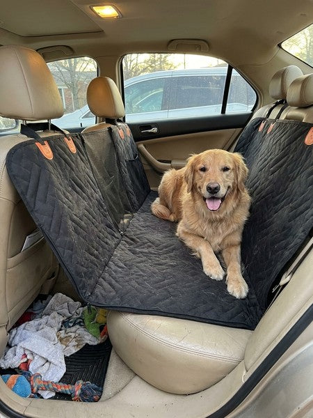 Husa scaune auto protectie si transport animale extinsa NextWave®️, insertie 3 placi pentru caini, pisici de — testimonial 2