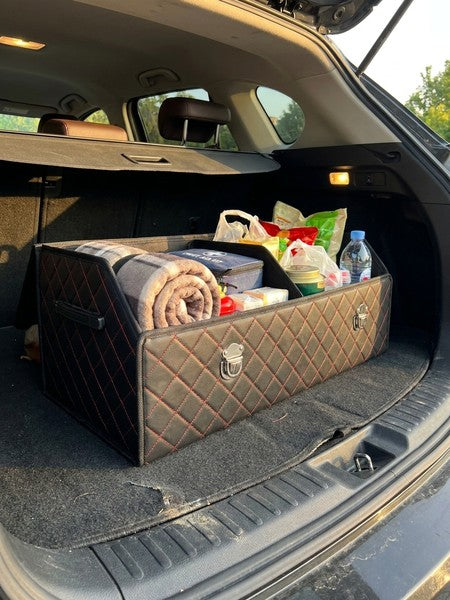 Organizator portbagaj auto Premium NextWave®️, Multifunctional, Pliabil, Rezistent, Manere Laterale, Prindere — testimonial 2