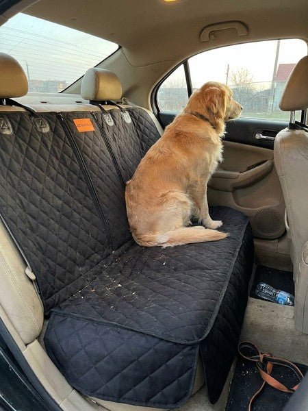 Husa scaune auto pentru transport animale NextWave®️, universala, caini si pisici, taxi, ride sharing, ofera — testimonial 2