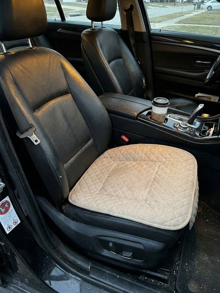Husa scaun auto universala NextWave®️, ofera protectie pentru sezut scaun fata, design elegant cu buzunar pen — testimonial 2