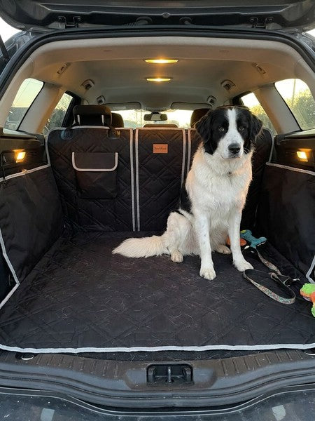 Husa auto portbagaj de protectie si transport animale NextWave®️, caini si pisici ofera protectie sporita, un — testimonial 2