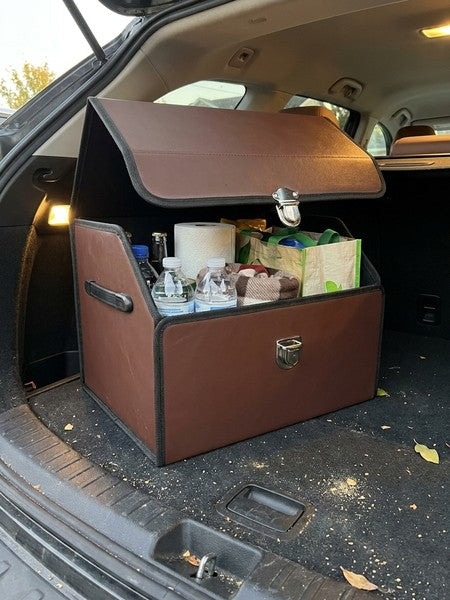 Organizator portbagaj auto Premium NextWave®️, Multifunctional, Pliabil, Rezistent, Manere Laterale, Prindere — testimonial 2