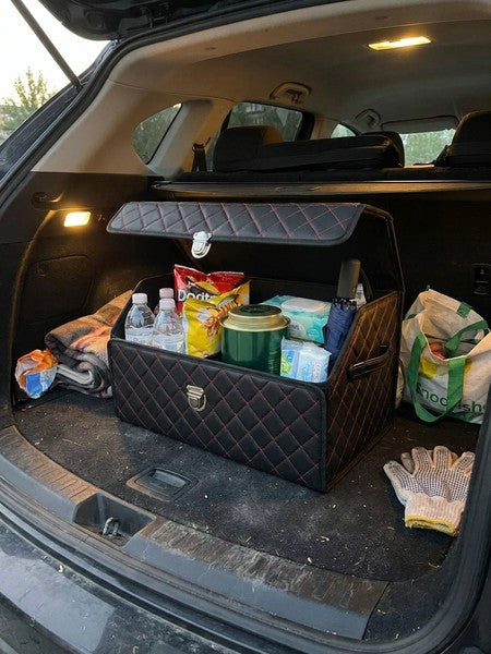 Organizator portbagaj auto Premium NextWave®️, Multifunctional, Pliabil, Rezistent, Manere Laterale, Prindere — testimonial 2