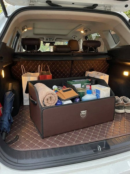 Organizator portbagaj auto Premium NextWave®️, Multifunctional, Pliabil, Rezistent, Manere Laterale, Prindere — testimonial 2