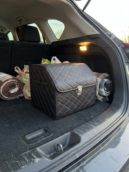 Organizator portbagaj auto Premium NextWave®️, Multifunctional, Pliabil, Rezistent, Manere Laterale, Prindere — testimonial 2