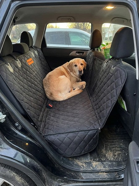 Husa scaune auto protectie si transport animale NextWave®️, Universala, pentru caini si pisici de toate talii — testimonial 2
