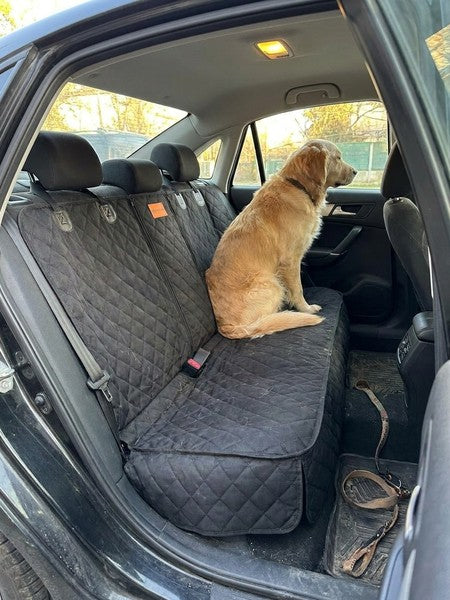 Husa scaune auto pentru transport animale NextWave®️, universala, caini si pisici, taxi, ride sharing, ofera — testimonial 2