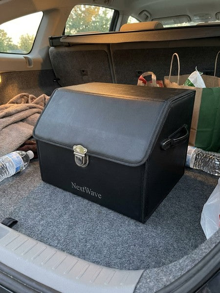 Organizator portbagaj auto Premium NextWave®️, Multifunctional, Pliabil, Rezistent, Manere Laterale, Prindere — testimonial 2