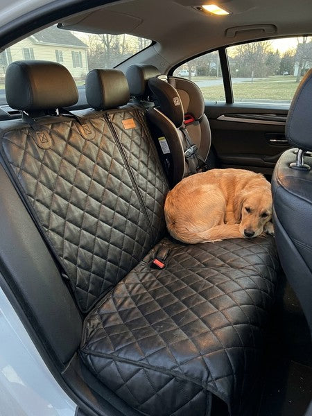 Husa scaune auto protectie si transport animale NextWave®️, universala, taxi, ride sharing, caini, pisici ofe — testimonial 2