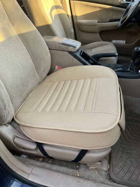 Husa scaun auto NextWave®️, universala, 53 x 53 cm, ofera protectie pentru sezut scaun fata, piele PU, anti-a — testimonial 2
