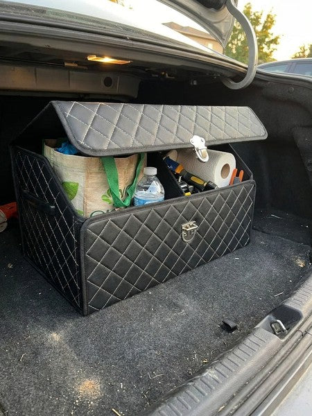 Organizator portbagaj auto Premium NextWave®️, Multifunctional, Pliabil, Rezistent, Manere Laterale, Prindere — testimonial 2