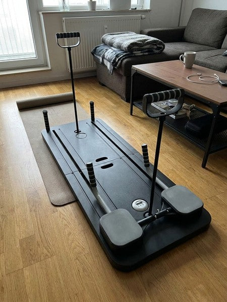 Aparat Pilates Reformer pliabil NextWave® – echipament de antrenament pentru acasa, ideal pentru incepatori s — testimonial 3
