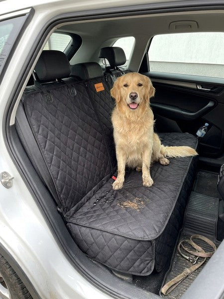 Husa scaune auto pentru transport animale NextWave®️, universala, caini si pisici, taxi, ride sharing, ofera — testimonial 3