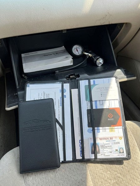 Organizator documente auto NextWave®️, port-document pentru inmatriculare si asigurare, mapa pliabila cu buzu — testimonial 3