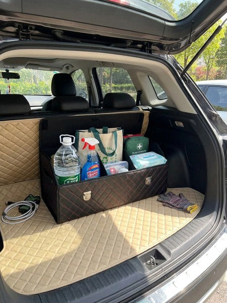 Organizator portbagaj auto Premium NextWave®️, Multifunctional, Pliabil, Rezistent, Manere Laterale, Prindere — testimonial 3