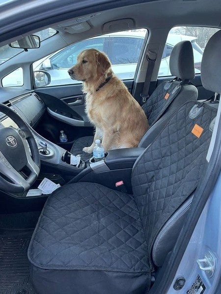 Husa scaun auto protectie si transport animale NextWave®️, caini si pisici ofera protectie scaun fata, univer — testimonial 3