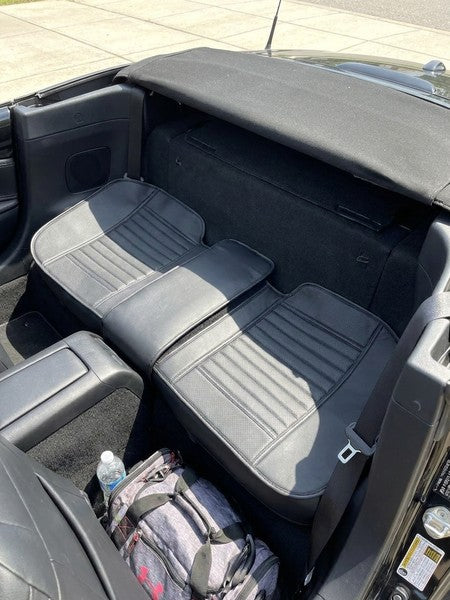 Husa scaun auto ajustabila spate NextWave®️, universala, 127-140 cm, ofera protectie pentru sezut bancheta sp — testimonial 3