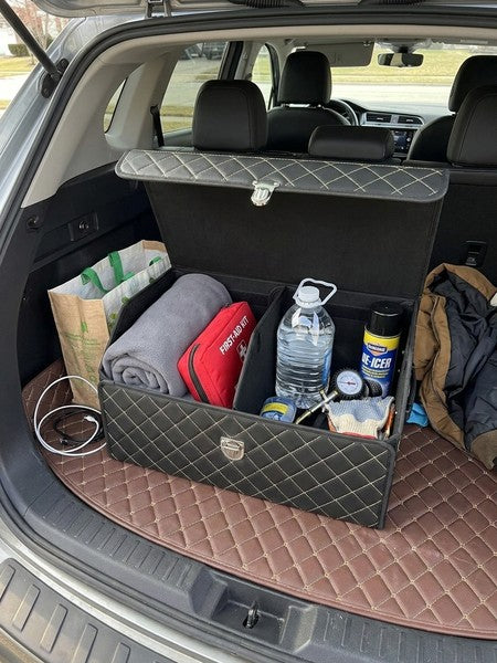 Organizator portbagaj auto Premium NextWave®️, Multifunctional, Pliabil, Rezistent, Manere Laterale, Prindere — testimonial 3