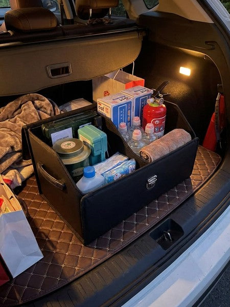 Organizator portbagaj auto Premium NextWave®️, Multifunctional, Pliabil, Rezistent, Manere Laterale, Prindere — testimonial 4