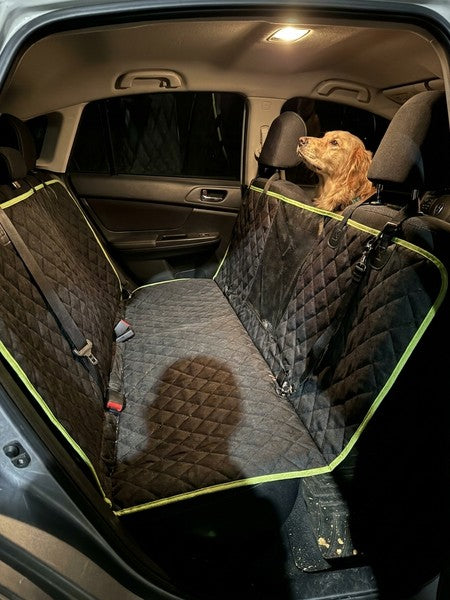 Husa scaune auto protectie si transport animale extinsa NextWave®️, insertie 3 placi pentru caini, pisici de — testimonial 4