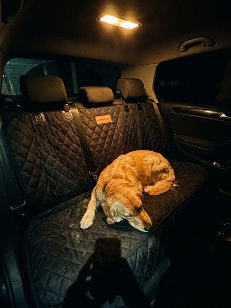Husa scaune auto pentru transport animale NextWave®️, universala, caini si pisici, taxi, ride sharing, ofera — testimonial 4