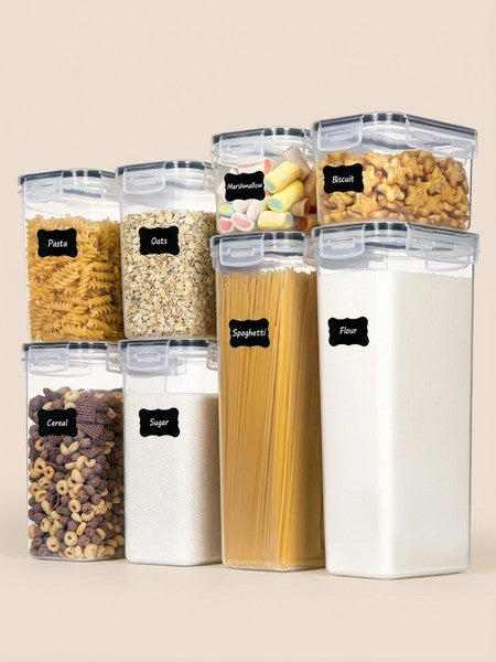 Set 8 cutii depozitare alimente NextWave® – plastic alimentar transparent fara BPA, inchidere ermetica cu gar — testimonial 4