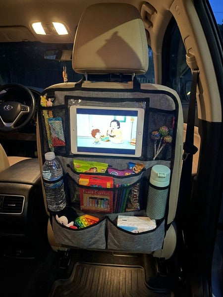 Huse Auto pentru spatarul scaunelor din fata NextWave®, Protectie spatar pentru masina, Organizator auto rezi — testimonial 4