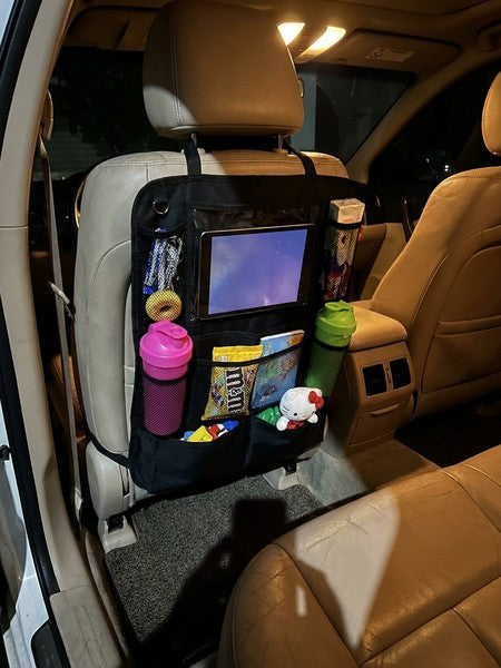 Huse Auto pentru spatarul scaunelor din fata NextWave®, Protectie spatar pentru masina, Organizator auto rezi — testimonial 4