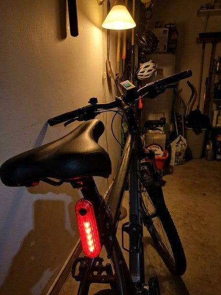 Set Lumini Bicicleta, Trotineta Fata Spate BeGenius®, Far si Stop Reincarcabil USB, Far 1000 lumeni cu 6 Modu — testimonial 4